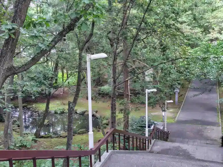 音更神社の自然