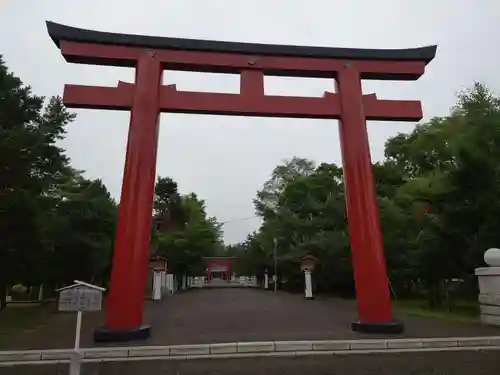 北海道護國神社の鳥居