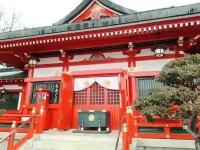 足利織姫神社の本殿・本堂