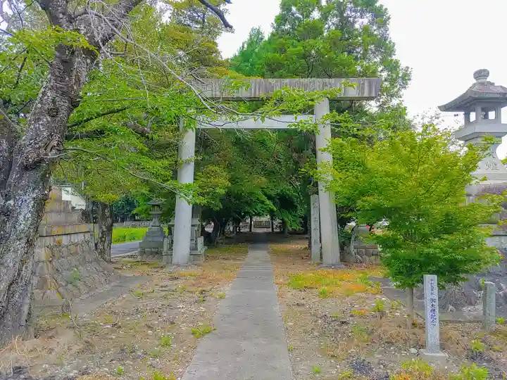 川島神社(宮田町)の鳥居