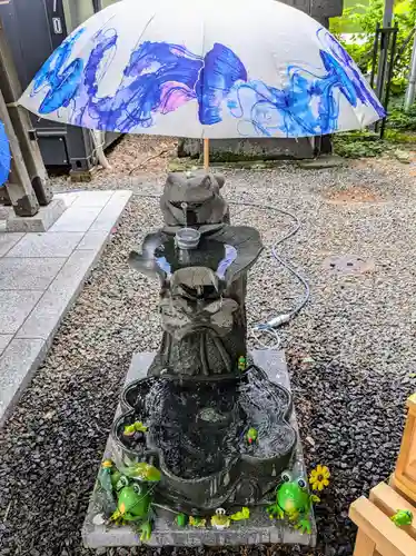 札幌諏訪神社の手水舎