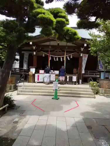 鳩森八幡神社の本殿・本堂