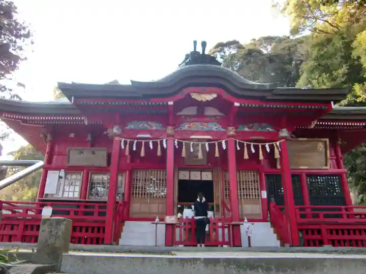 高瀧神社の本殿・本堂
