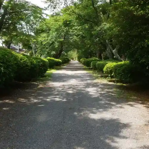 楢葉八幡神社の庭園