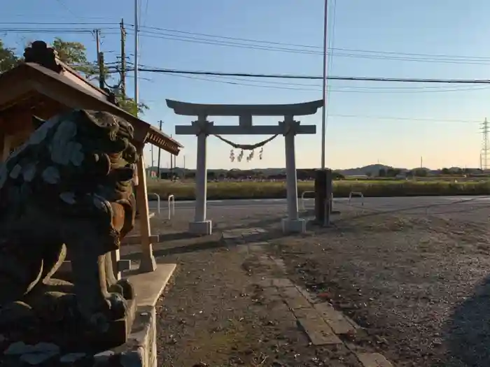 若宮八幡神社の鳥居