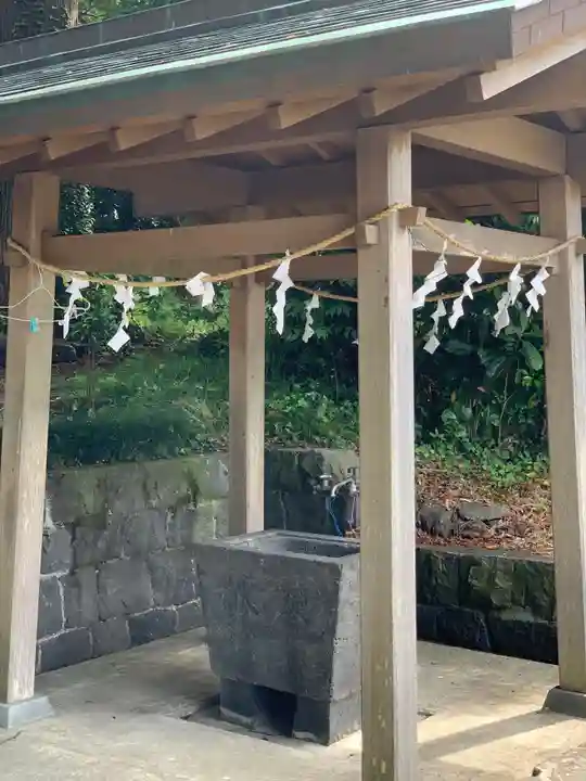 浅間神社の手水舎