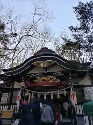 新屋山神社の本殿・本堂