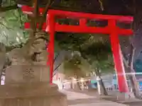 花園神社の鳥居