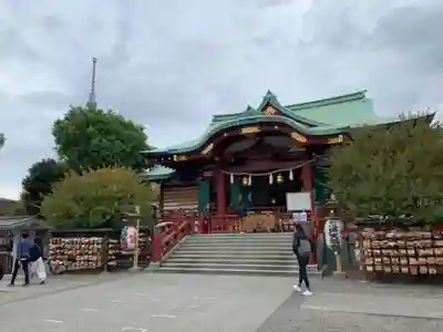 亀戸天神社の本殿・本堂