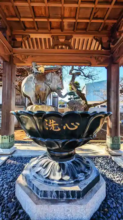 長妙寺の手水舎