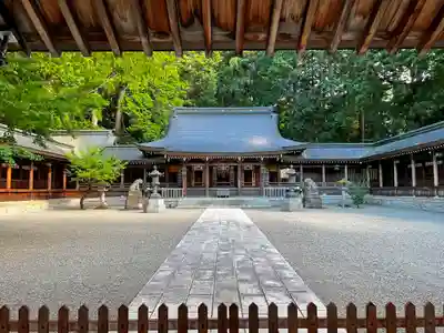 飛驒一宮水無神社の本殿・本堂