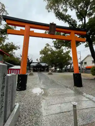 金岡神社の鳥居