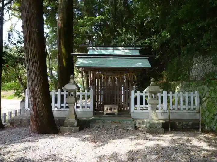 井田神社の本殿・本堂