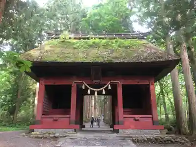 戸隠神社奥社の山門・神門