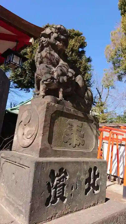 品川神社の狛犬