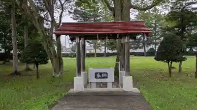 更別神社の手水舎