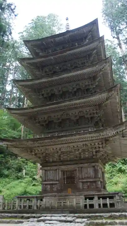 羽黒山五重塔(出羽三山神社)(山形県)