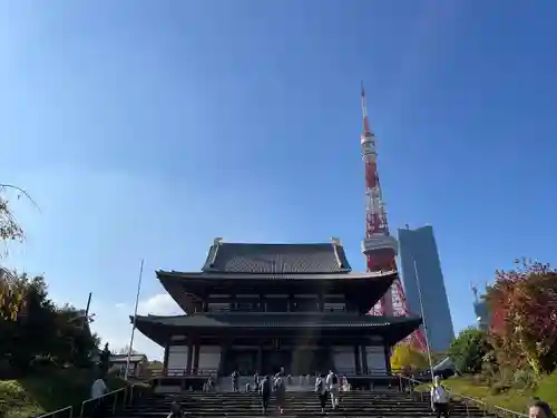 増上寺の本殿・本堂