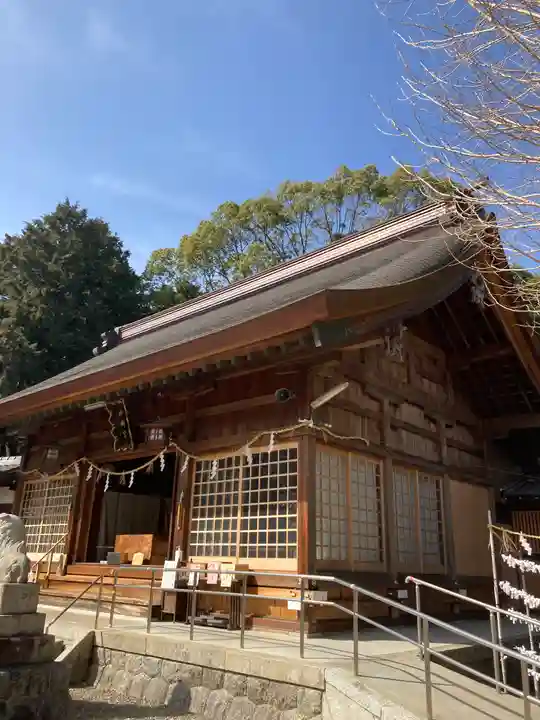 東田神明宮の本殿・本堂