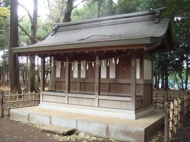 峯ヶ岡八幡神社の末社・摂社