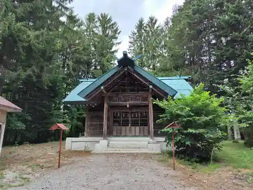 占冠神社の本殿・本堂