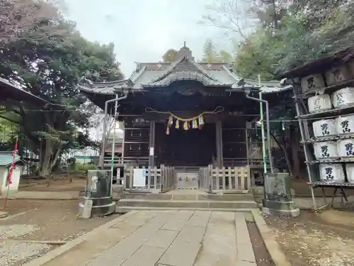 諏訪神社の本殿・本堂
