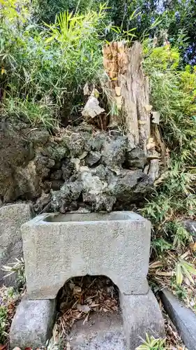 東山稲荷神社の手水