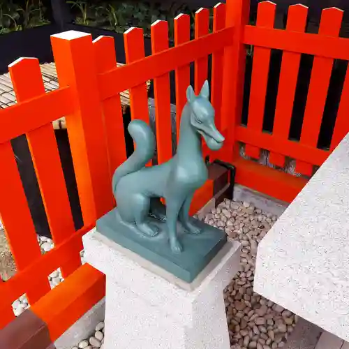 豊受稲荷神社の狛犬