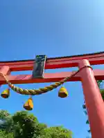 虻田神社の鳥居