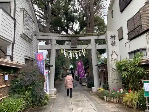 戸越八幡神社の鳥居