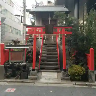 講武稲荷神社の鳥居