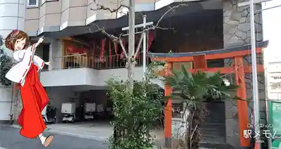 初音森神社の鳥居