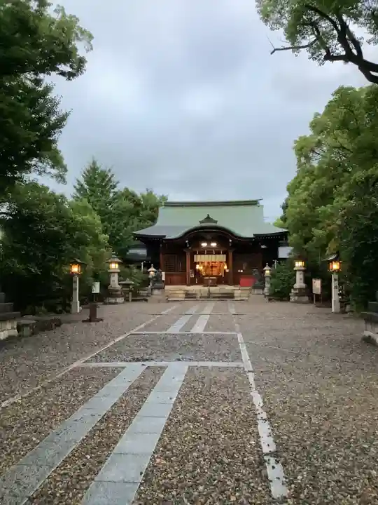 溝旗神社(肇國神社)の本殿・本堂