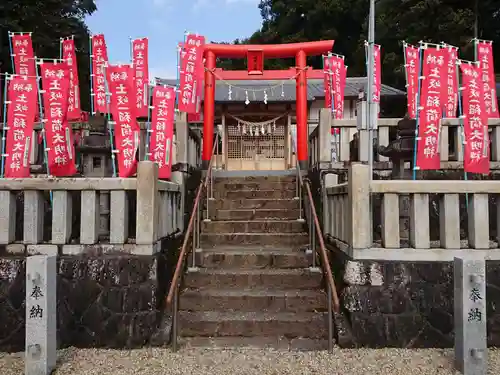 土岐一稲荷神社の鳥居