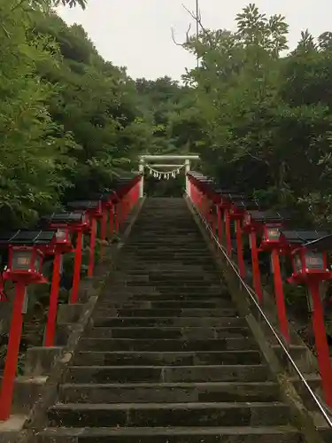 遠見岬神社の鳥居