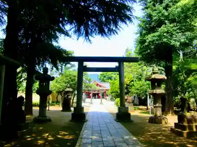 品川神社の鳥居