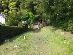 神社(名称不明)の周辺