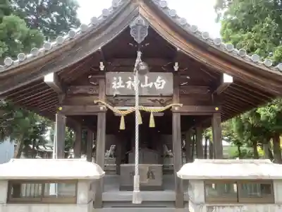 白山神社(松河戸町)の本殿・本堂