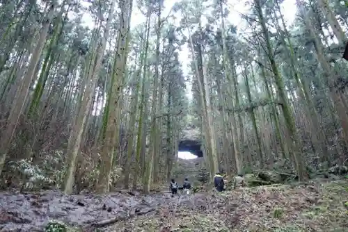 上色見熊野座神社の自然