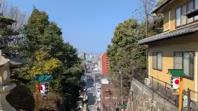 伊佐爾波神社の景色