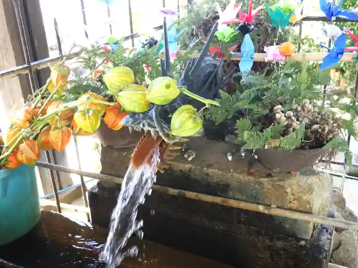 石刀神社の手水舎