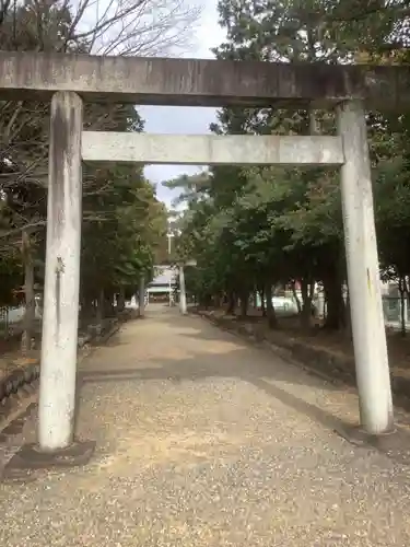 八幡社の鳥居