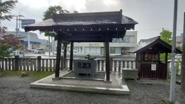 熊野神社の手水舎