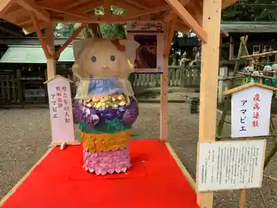 深川神社の像