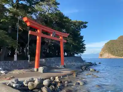 諸口神社の鳥居