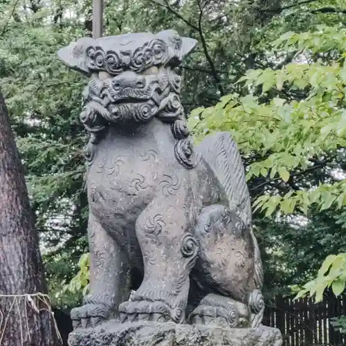 江別神社の狛犬