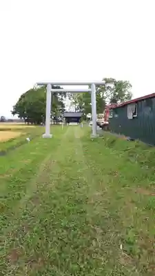 岩沢神社の鳥居