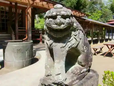 宮川熊野神社の狛犬