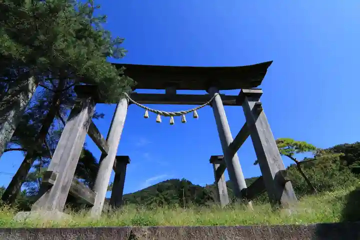 木幡山隠津島神社(二本松市)の鳥居