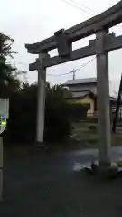 笠原子安神社の鳥居